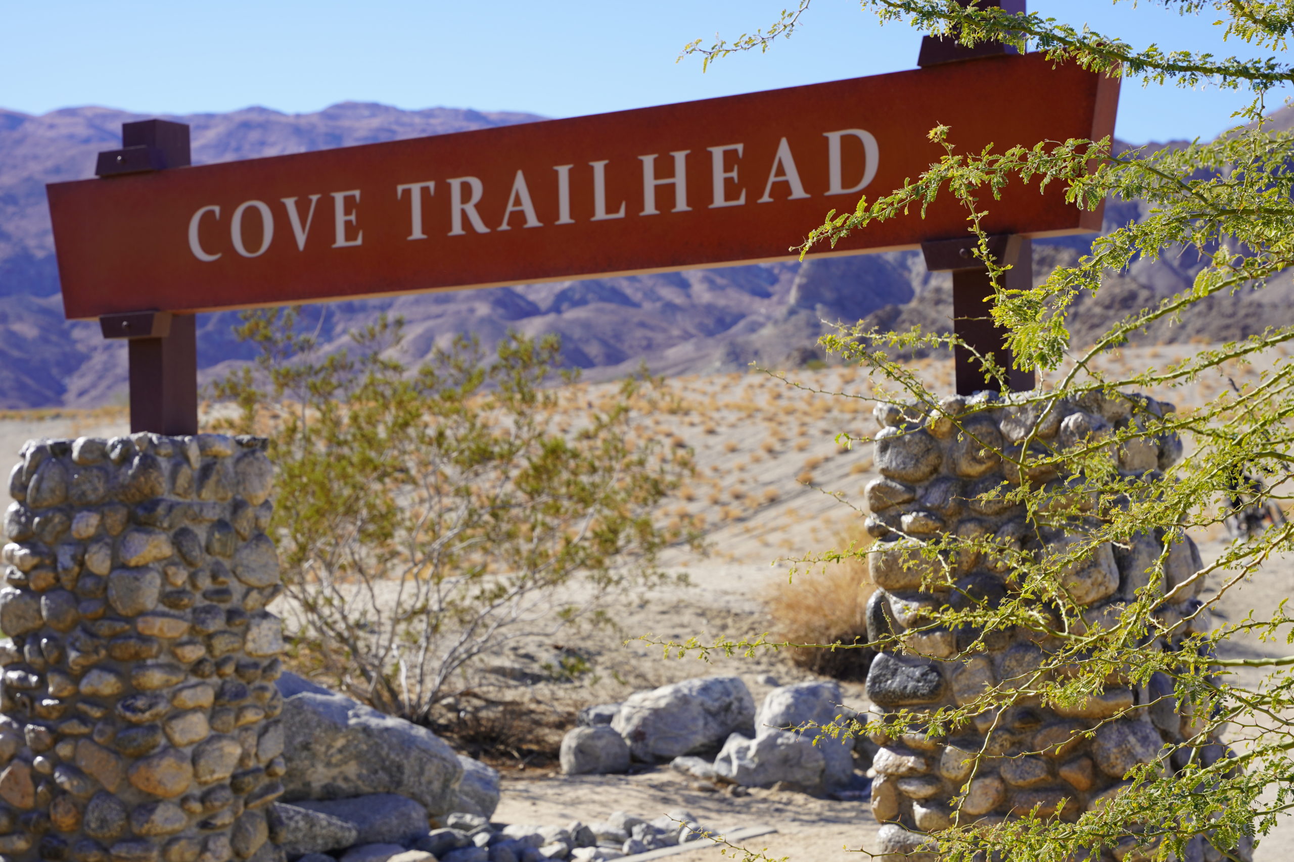 Palm Springs Hiking Trail Head