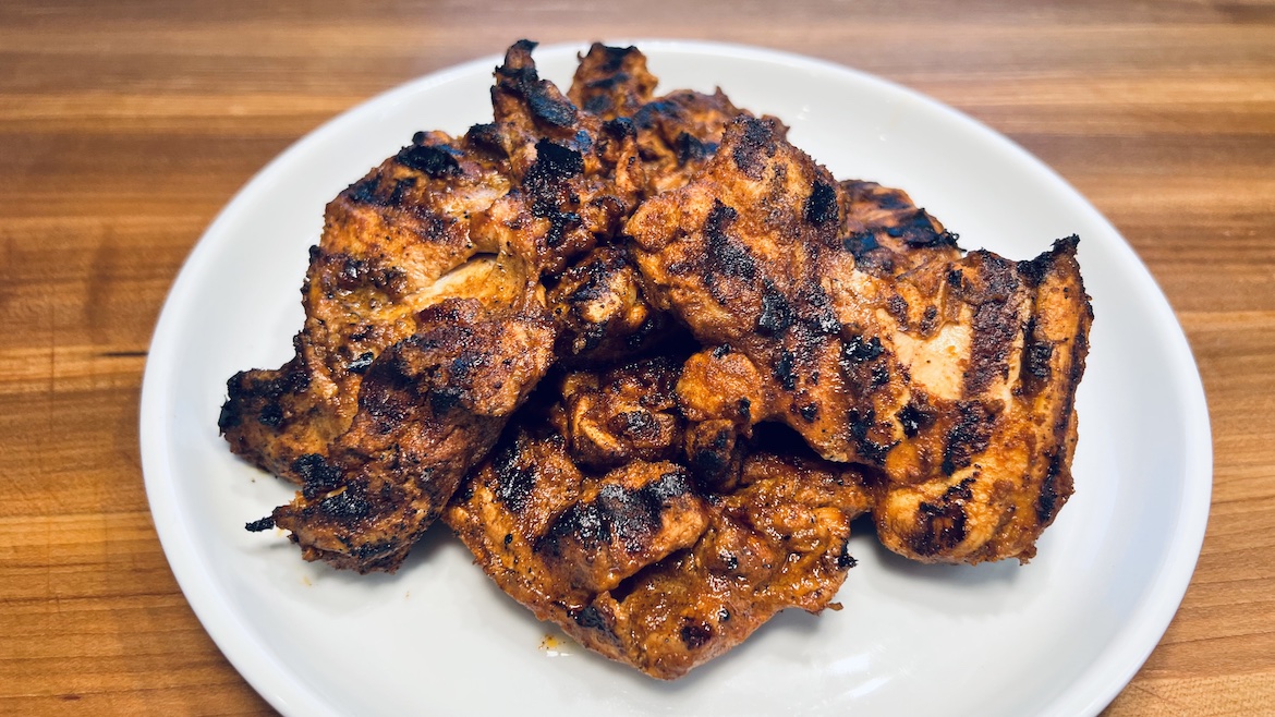 Shawarma Spiced Chicken Thighs